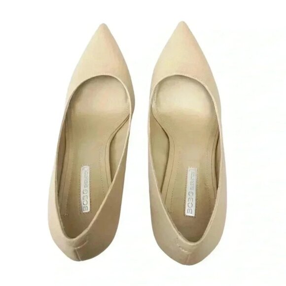 BCGBeneration Pumps Pointy Toe High Heel Platform Stilettos Nude Court Shoes 7 - Picture 6 of 16